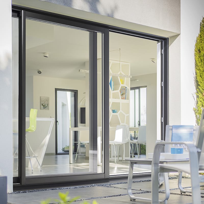 Menuiserie Soulhie Fenêtre Coulissant Alu Azur