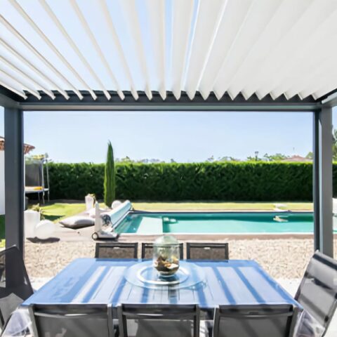 Pergolas lames orientables