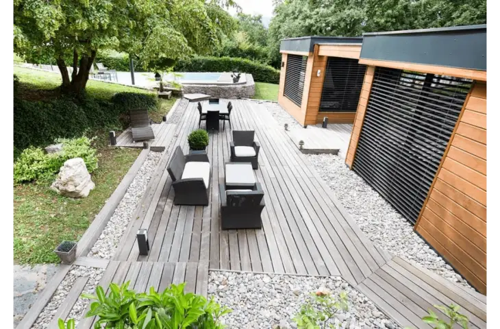 Baie Vitrée Aluminium avec Brise-Soleil – Image 3