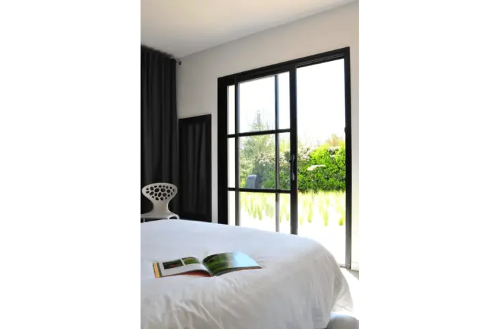 Baie Vitrée Aluminium Noire – Image 6