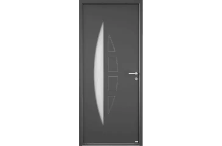 Porte 1 grand vitrage demi-lune – Image 2