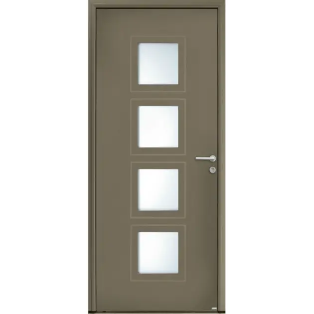 Porte 4 vitrages carrés