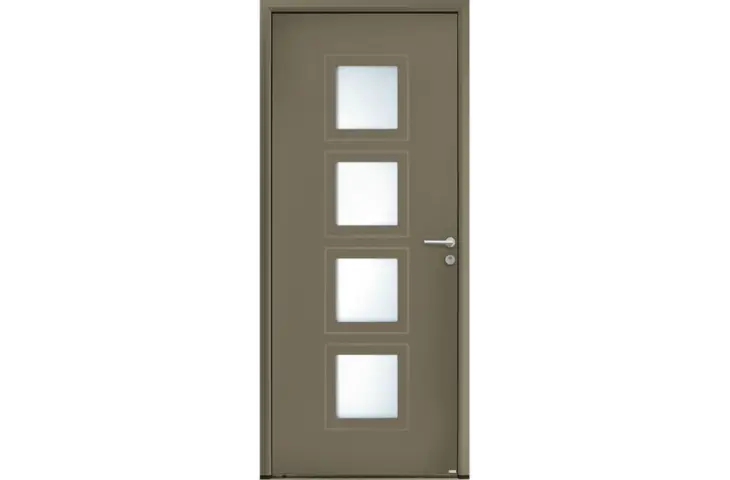 Porte 4 vitrages carrés