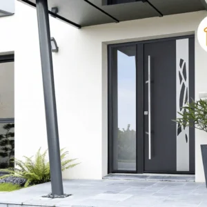 Porte d'entrée connectée
