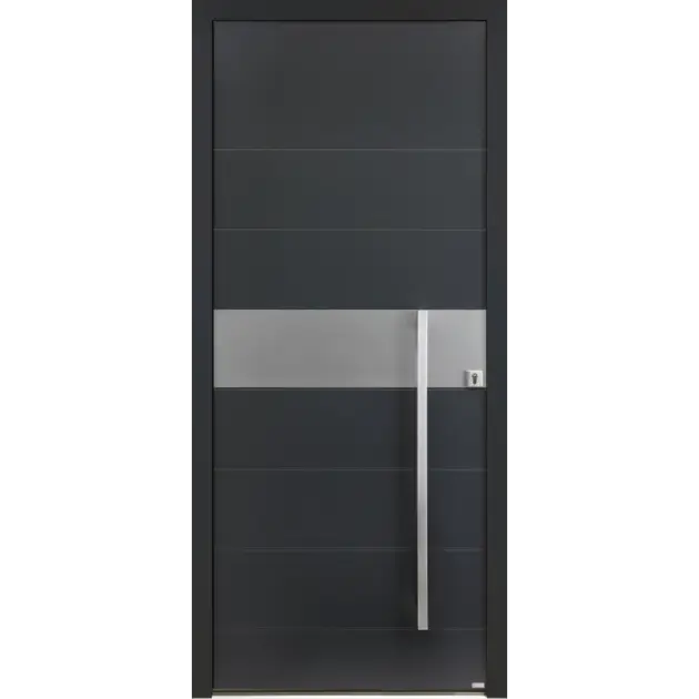 Porte grande largeur insert horizontal