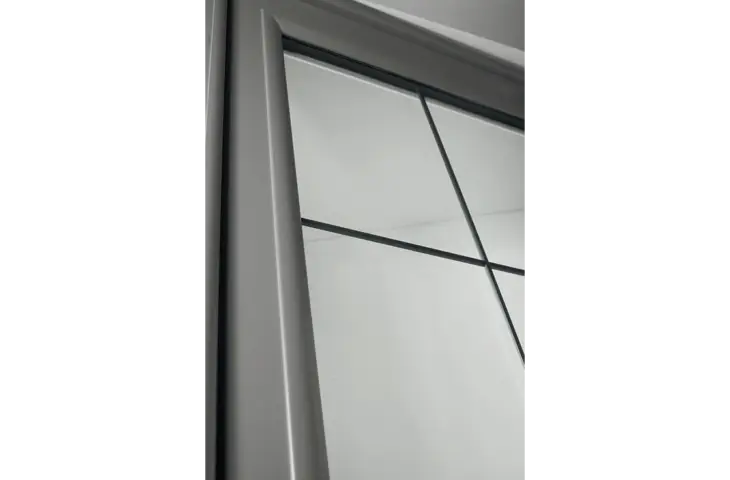 Porte mi-vitrée 4 carreaux – Image 2