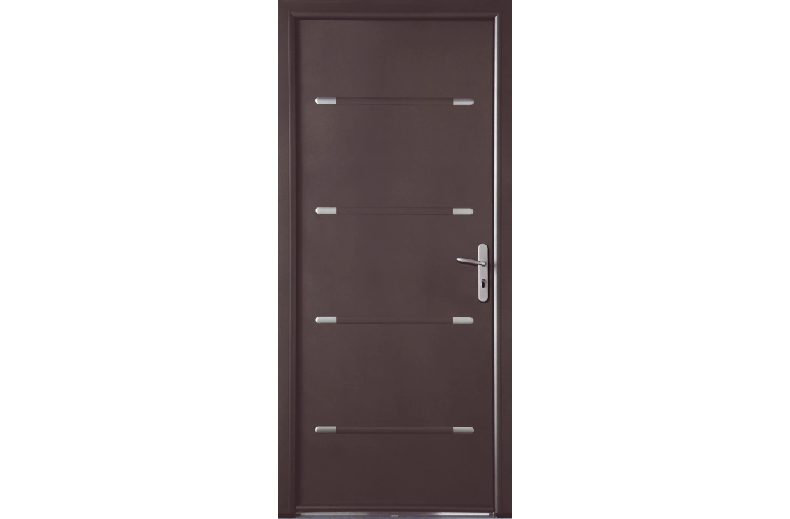 Porte pleine 8 inserts décoratifs