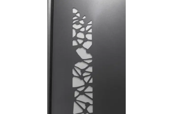 Porte pleine avec motifs déco – Image 3