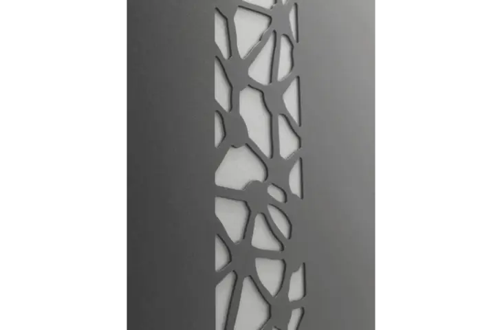 Porte pleine avec motifs déco – Image 4