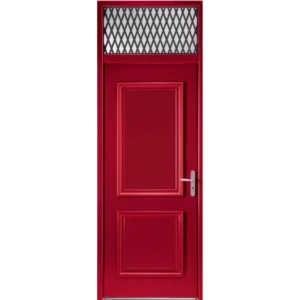 Porte pleine avec moulures