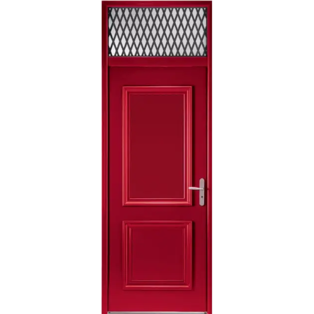 Porte pleine avec moulures