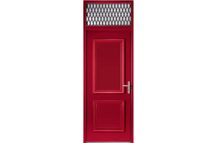 Porte pleine avec moulures