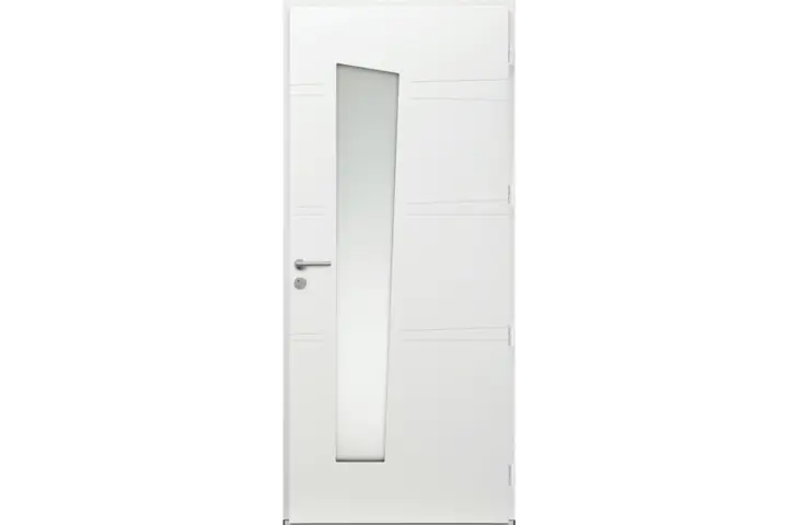 Porte rainurée et vitrage déstructuré – Image 2
