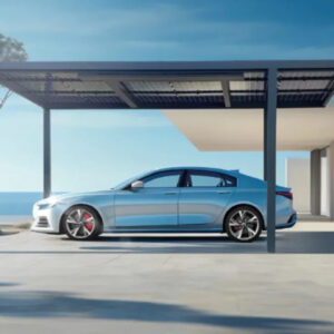 Carport solaire aluminium