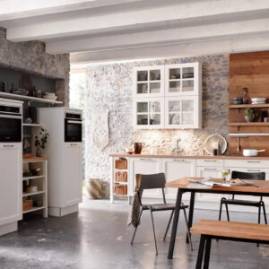 Cuisine blanc cottage