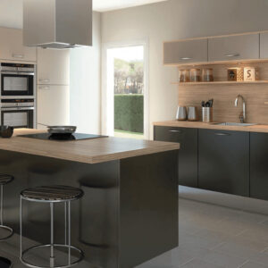 Cuisine graphite aluminium