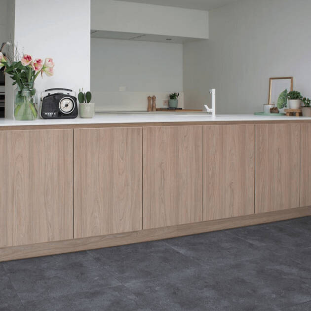 Dalle vinyle rigide aspect carrelage