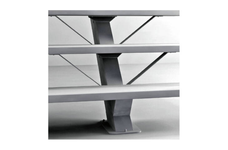 Escalier limon central acier – Image 4