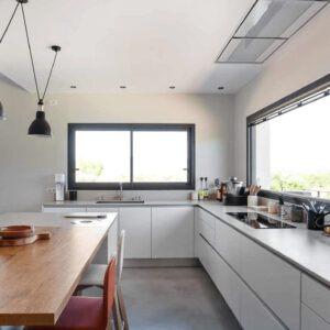 Fenêtre alu gris anthracite