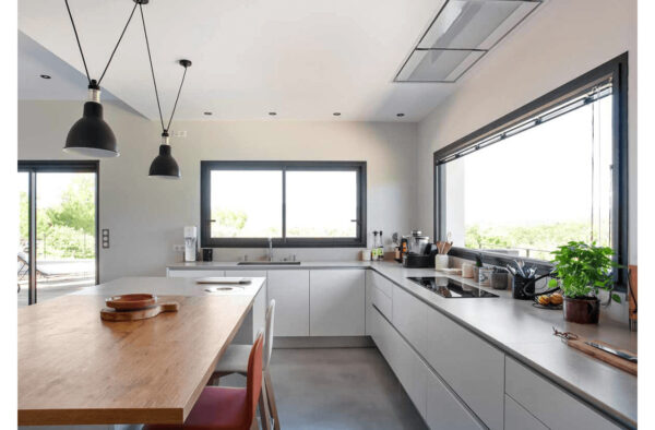 Fenêtre alu gris anthracite
