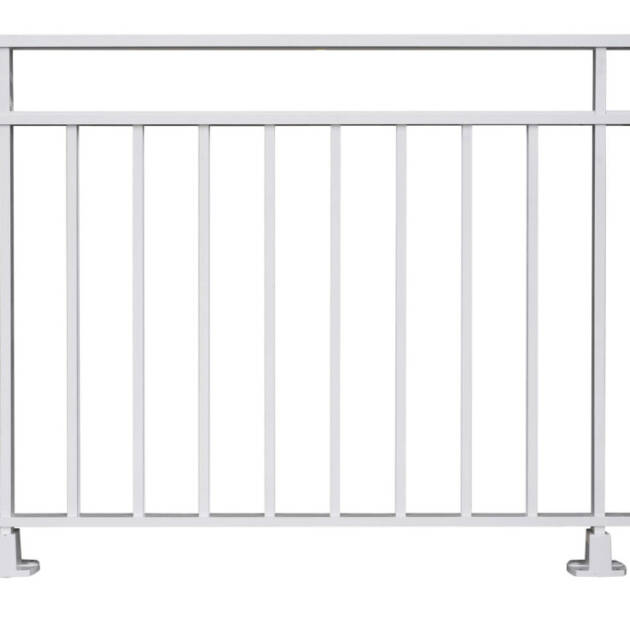 Garde-corps aluminium à barreaux verticaux