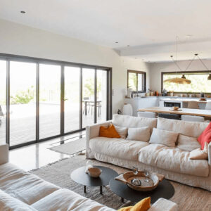 Grandes baies vitrées aluminium