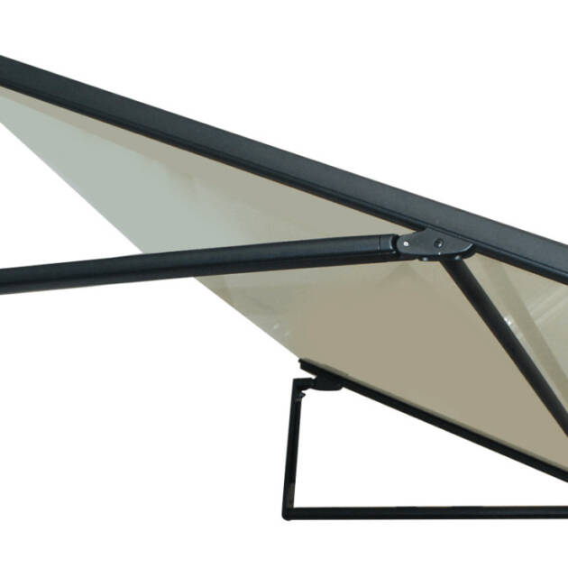 Marquise moderne aux lignes droites