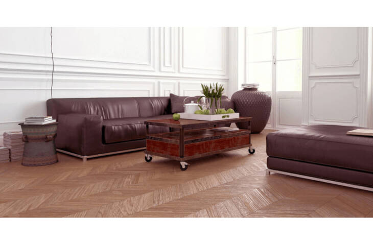 Parquet massif point de Hongrie – Image 3