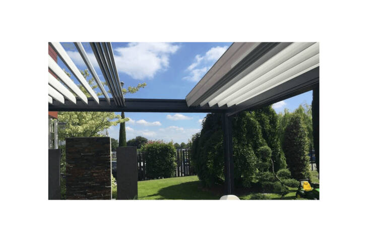 Pergola bioclimatique à lames rétractables – Image 6