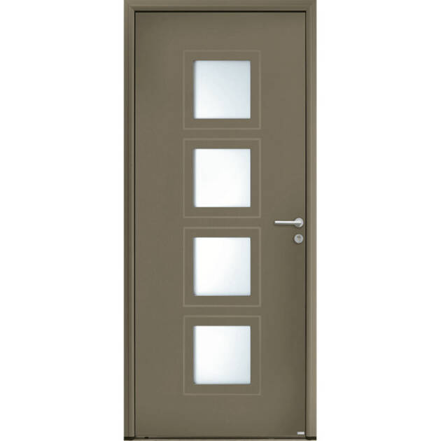Porte 4 vitrages carrés