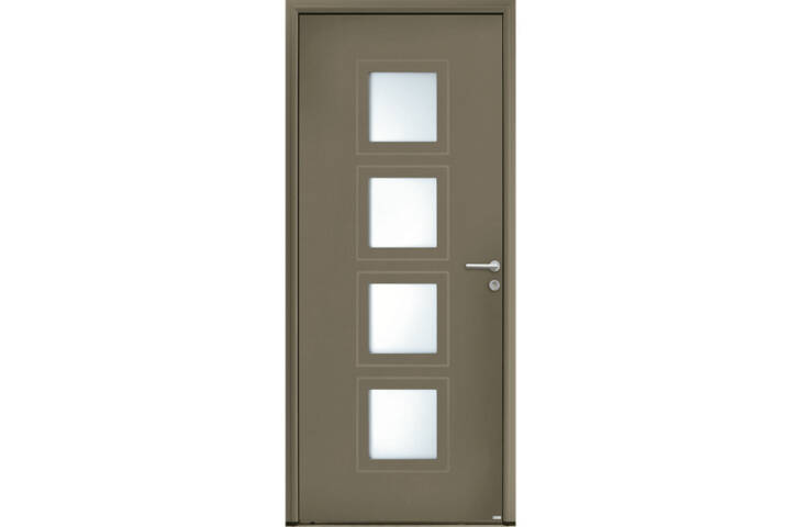 Porte 4 vitrages carrés