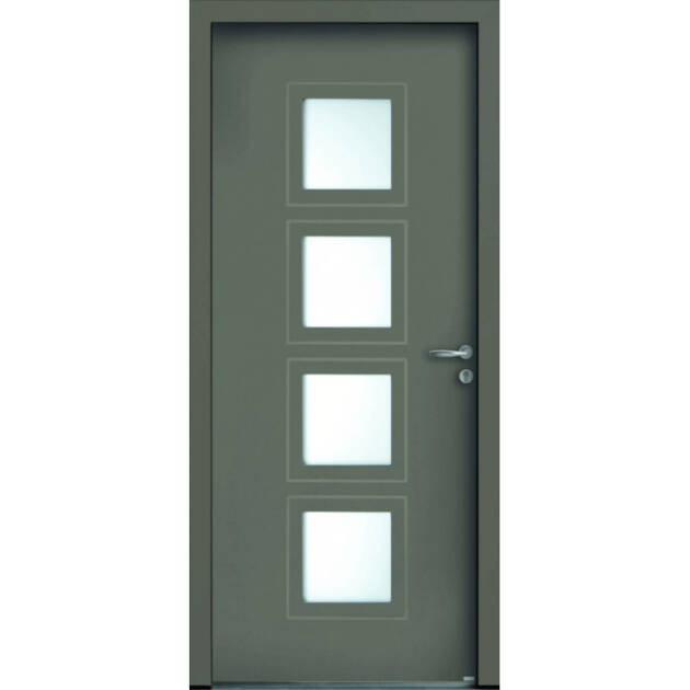 Porte 4 vitrages carrés