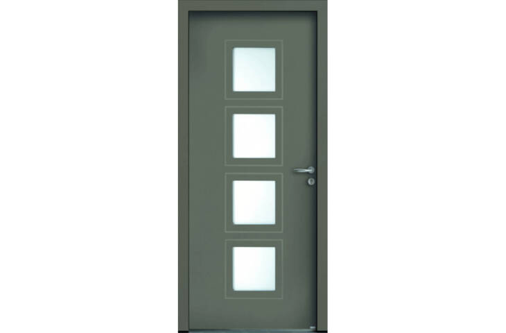 Porte 4 vitrages carrés