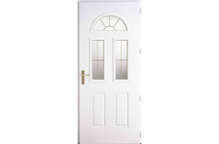 Porte acier vitrée 3 carreaux – Image 3