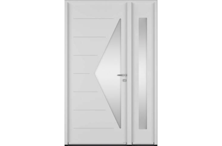 Porte avec vitrage triangulaire – Image 3