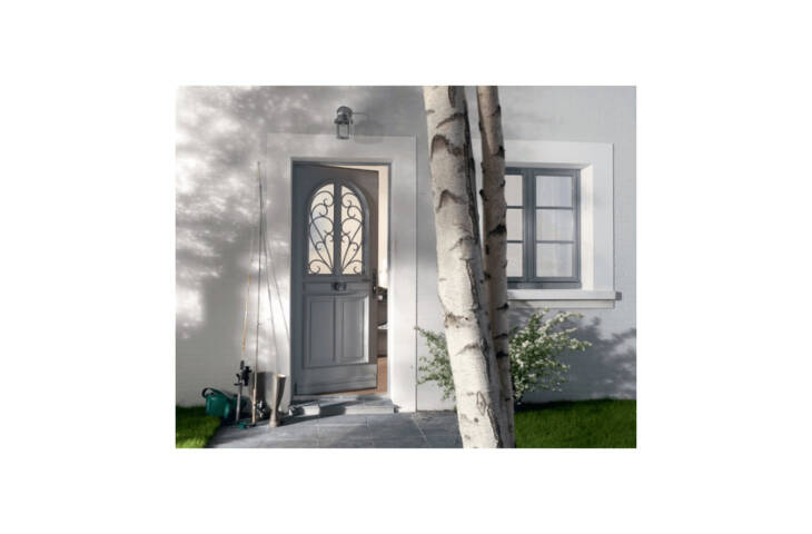 Porte-cimaise et grille à l'ancienne – Image 4