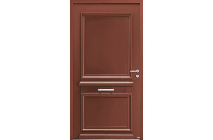 Porte classique au style noble