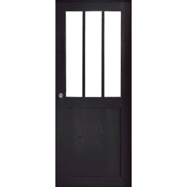 Porte coulissante style atelier