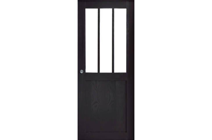 Porte coulissante style atelier