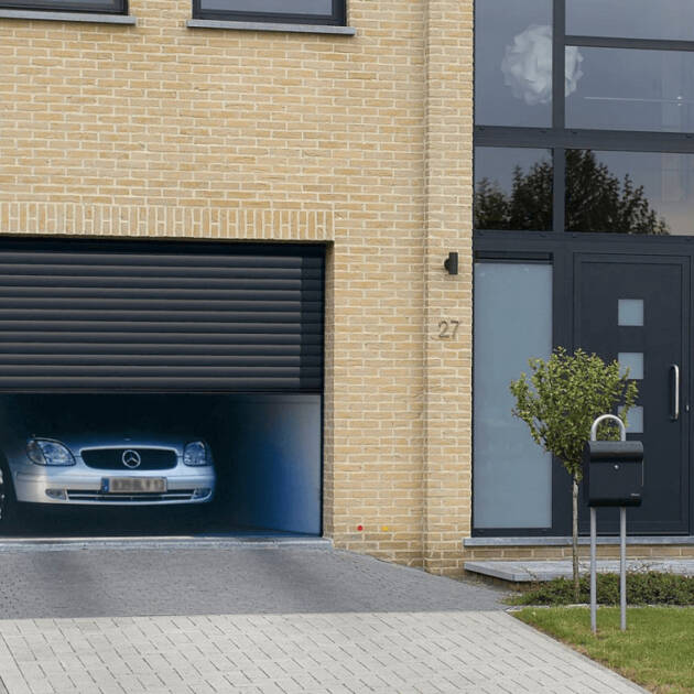 Porte de garage enroulable