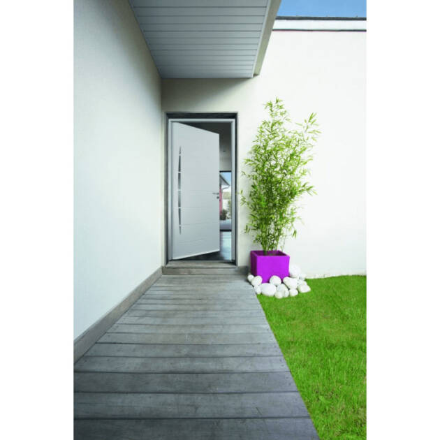 Porte d'entrée acier pleine exclusive
