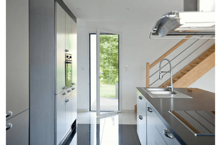 Porte-fenêtre alu bicoloration – Image 3