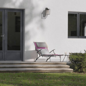 Porte fenêtre PVC gris anthracite