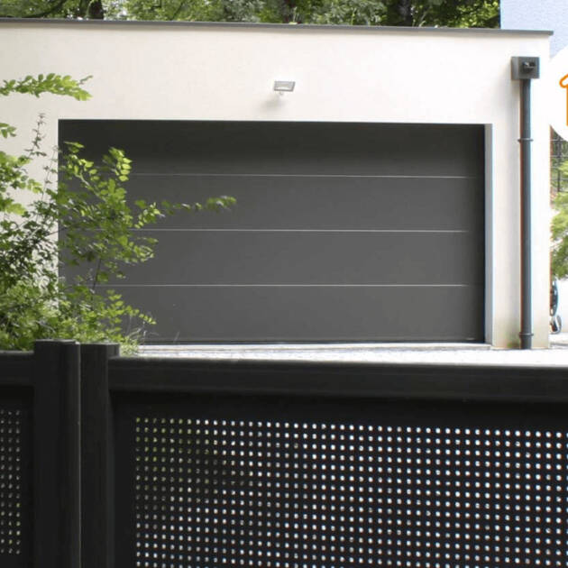 Porte de garage connectée