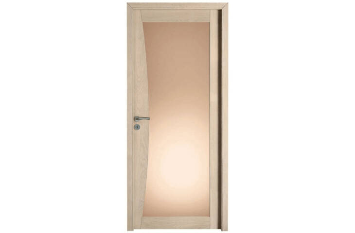 Porte grand vitrage bois massif – Image 4