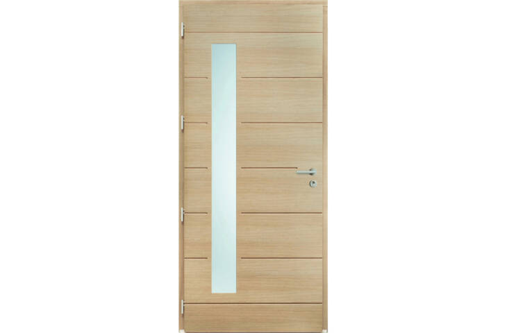 Porte moderne vitrée rectangulaire – Image 3