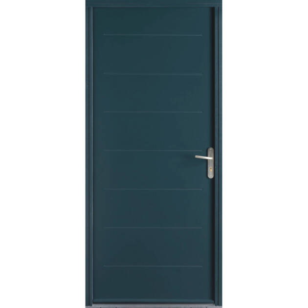 Porte pleine 7 rainures