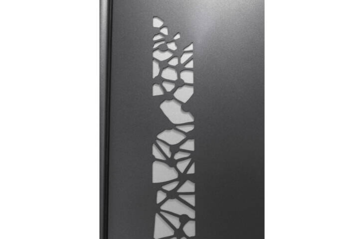 Porte pleine avec motifs déco – Image 4