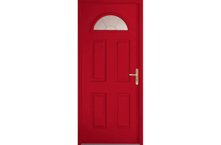 Porte vitrée demi-lune – Image 3