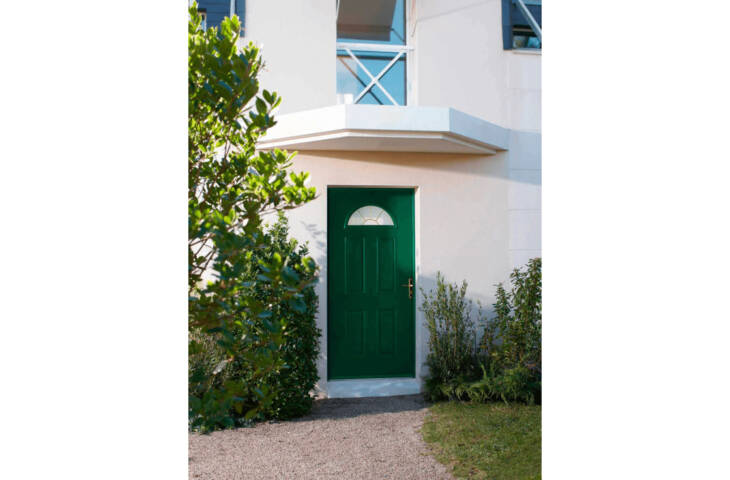 Porte vitrée demi-lune – Image 6